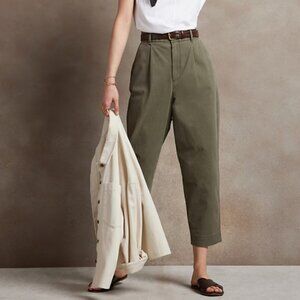 Banana Republic High Rise Crop Chino